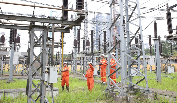 Phối hợp các lực lượng diễn tập ứng phó sự cố lưới điện truyền tải