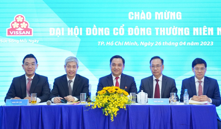ĐHĐCĐ Công ty VISSAN: Đẩy mạnh kênh bán hàng trực tuyến, triển khai nhiều dòng sản phẩm mới