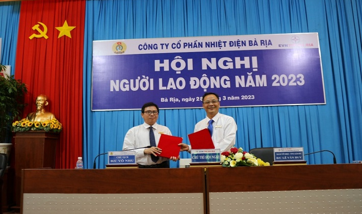 Nhiệt điện Bà Rịa tổ chức thành công Hội nghị người lao động năm 2023