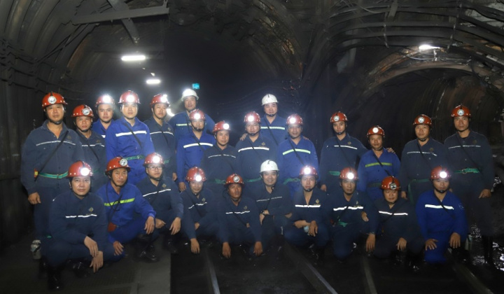 Than Dương Huy hoàn thành công trình Ngầm trục tải thông gió