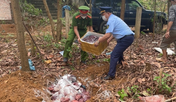 Phối hợp, ngăn chặn hàng tấn thực phẩm không nguồn gốc