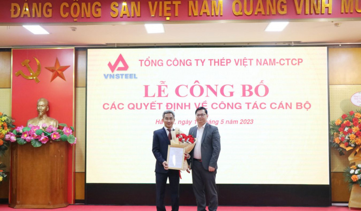 Tổng công ty Thép Việt Nam - CTCP có lãnh đạo chủ chốt mới