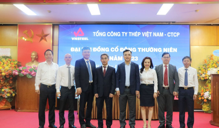 Đại hội cổ đông năm 2023 của VNSTEEL: Thận trọng giảm rủi ro, chủ động nguồn tài chính 2 dự án lớn, bầu lãnh đạo mới