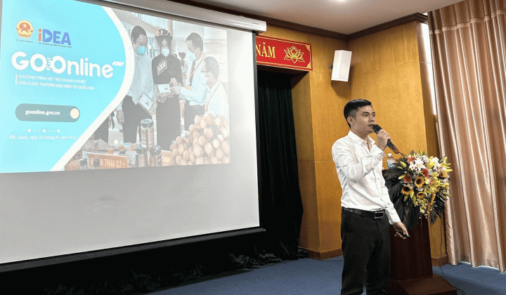 Bắc Giang: Hỗ trợ hợp tác xã địa phương phát triển sản phẩm qua thương mại điện tử