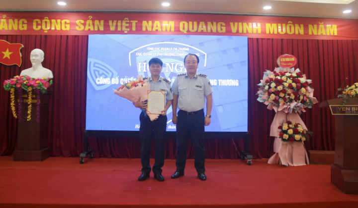 Ông Vũ Quốc Khánh giữ chức vụ Cục Quản lý Thị trường tỉnh Hà Giang