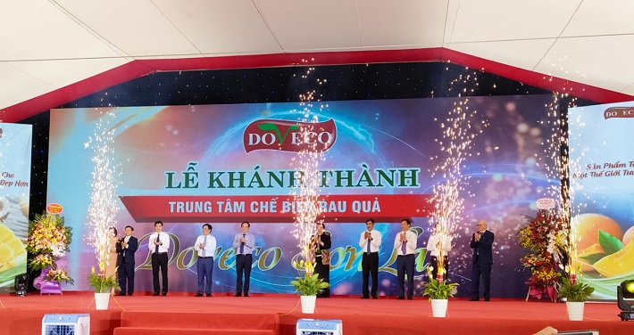 Khánh thành Trung tâm chế biến rau quả Doveco Sơn La