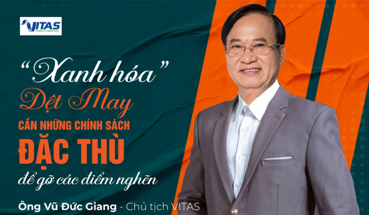 “Xanh hóa” Dệt May cần những chính sách đặc thù để gỡ các điểm nghẽn