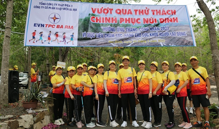 Nhiệt điện Bà Rịa tổ chức giải chạy bộ hưởng ứng tháng Công nhân năm 2023