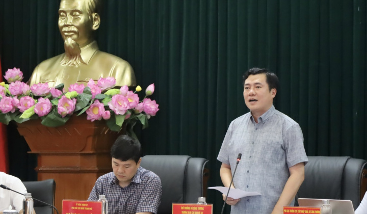 Thứ trưởng Nguyễn Sinh Nhật Tân làm việc với UBND TP Hải Phòng về đề án phát triển dịch vụ logistics