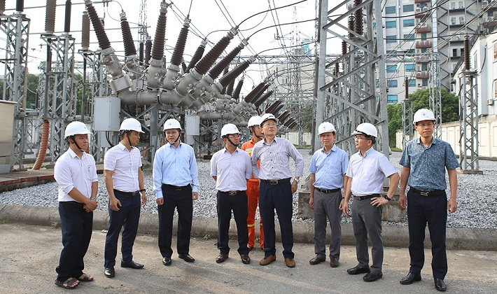 Cục Điều tiết điện lực kiểm tra công tác đảm bảo cung cấp điện mùa khô năm 2023 tại PTC1