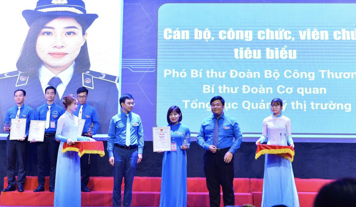 Phó Bí thư Đoàn Bộ Công Thương được tuyên dương thanh niên tiên tiến làm theo lời Bác năm 2023