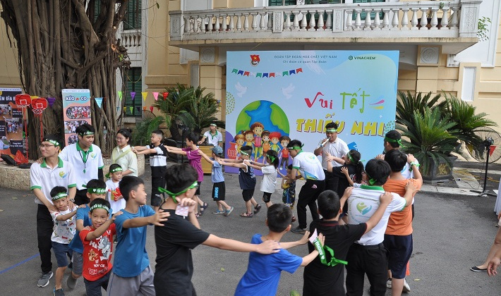 VINACHEM: Rộn rã tiếng cười ngày "Vui Tết thiếu nhi"