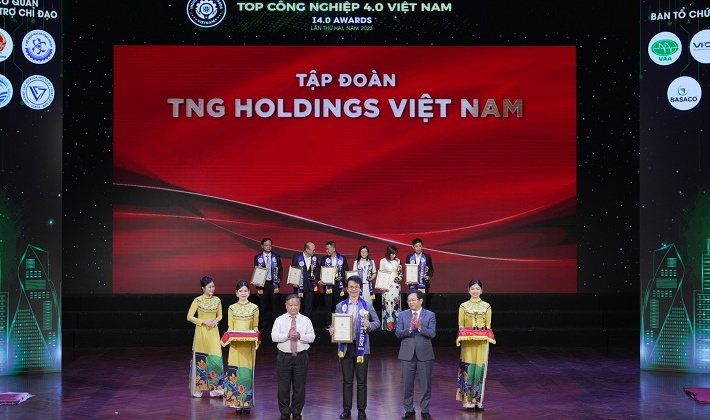 TNG Holdings Vietnam đạt chứng nhận giải thưởng tại lễ biểu dương Top I4.0 Awards