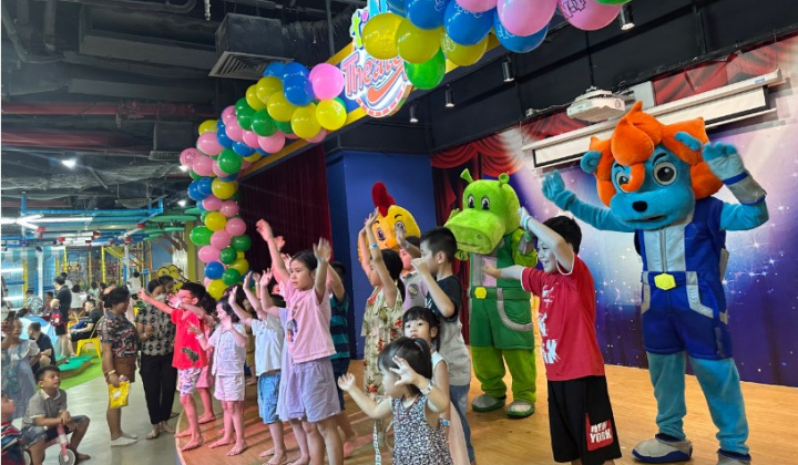 Thiếu nhi Petrolimex vui chơi đón Tết 01/6