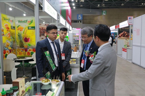 Khẳng định vị thế thương hiệu Việt Nam tại Triển lãm thực phẩm Quốc tế Seoul Food 2023