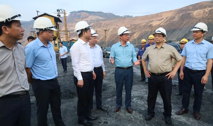 Thủ tướng Chính phủ đánh giá cao TKV trong sản xuất, tăng sản lượng, đáp ứng than cho nhiệt điện