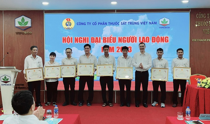 Công ty CP Thuốc sát trùng Việt Nam: Luôn đảm bảo quyền lợi người lao động