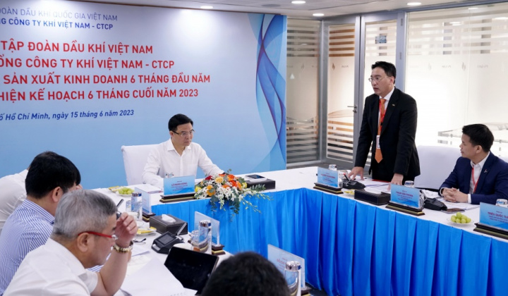PV GAS cán mốc kế hoạch 6 tháng đầu năm