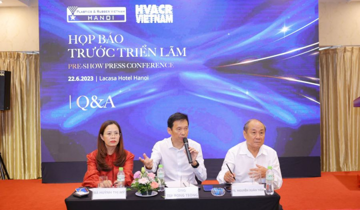 Hàng trăm doanh nghiệp trong và ngoài nước sẽ tham dự triển lãm quốc tế công nghệ làm lạnh, tòa nhà thông minh và ngành nhựa, cao su tại Việt Nam