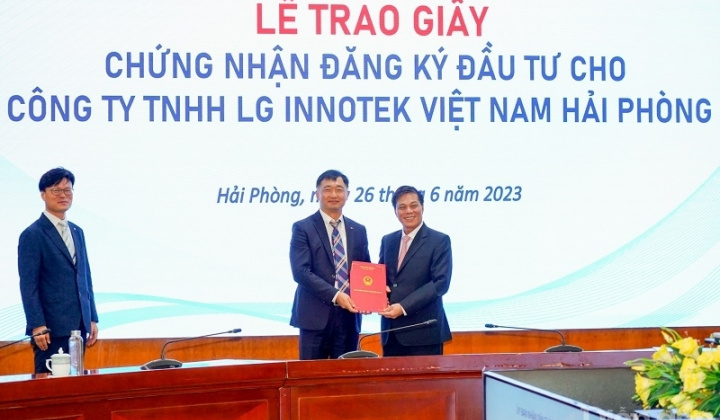 Hải Phòng thu hút thêm 1 tỷ USD từ nhà đầu tư Hàn Quốc