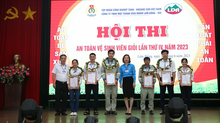 Công ty Nhôm Lâm Đồng: Sôi nổi Hội thi An toàn vệ sinh giỏi năm 2023