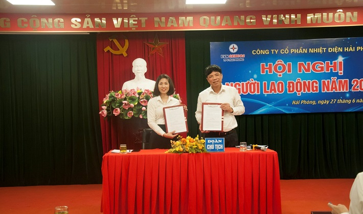 Hội nghị Người lao động Công ty Nhiệt điện Hải Phòng năm 2023