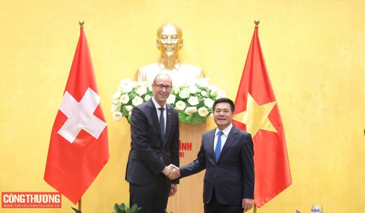 Việt Nam - Thụy Sỹ: Thúc đẩy hợp tác thương mại hướng tới ký kết Hiệp định FTA giữa Việt Nam và khối EFTA