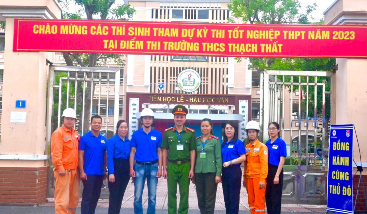 EVNHANOI: Đảm bảo điện an toàn, liên tục cho 189 điểm thi tốt nghiệp THPT trên địa bàn