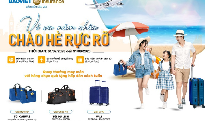 Bảo hiểm Bảo Việt triển khai chương trình khuyến mãi hè với quyền lợi vượt trội
