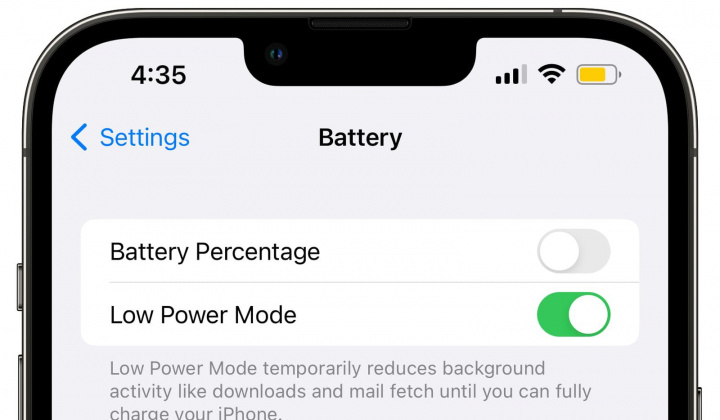 Điều gì xảy ra khi điện thoại bật chế độ “Nguồn điện thấp”?