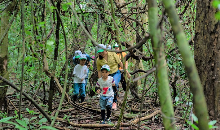 EVNGENCO3: Thú vị hành trình Trải nghiệm về với đại ngàn Cát Tiên của các em thiếu nhi