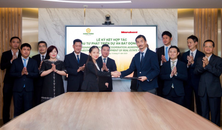 Ký kết hợp tác toàn diện giữa Tập đoàn Hưng Thịnh và Tập đoàn Marubeni (Nhật Bản)