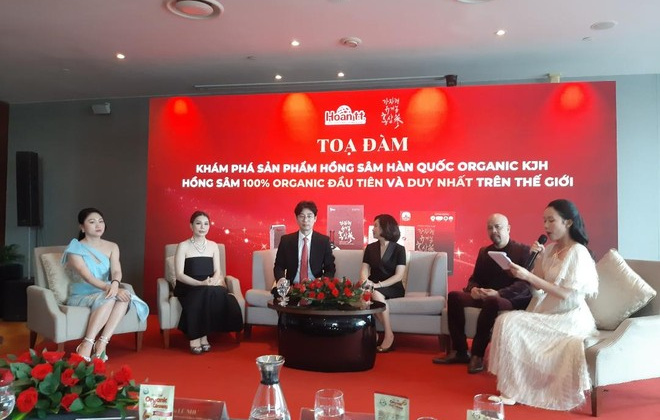 Hồng sâm organic đến từ thương hiệu KJH Hàn Quốc chính thức ra mắt tại Việt Nam