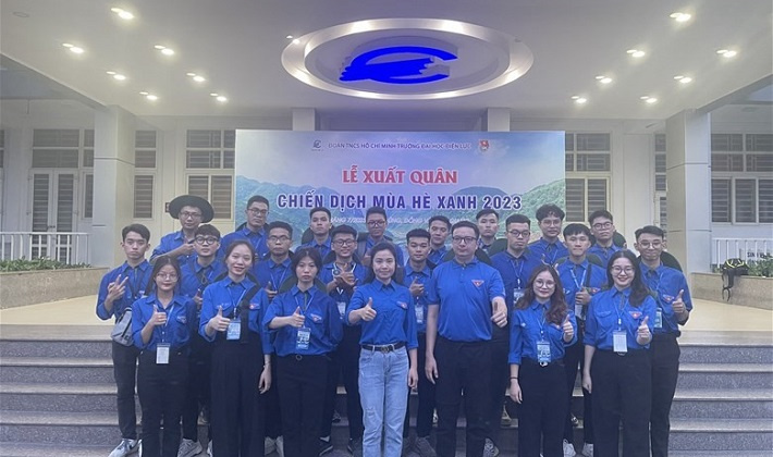 Tuổi trẻ Trường Đại học Điện lực: Xuất quân cho chiến dịch mùa hè xanh 2023
