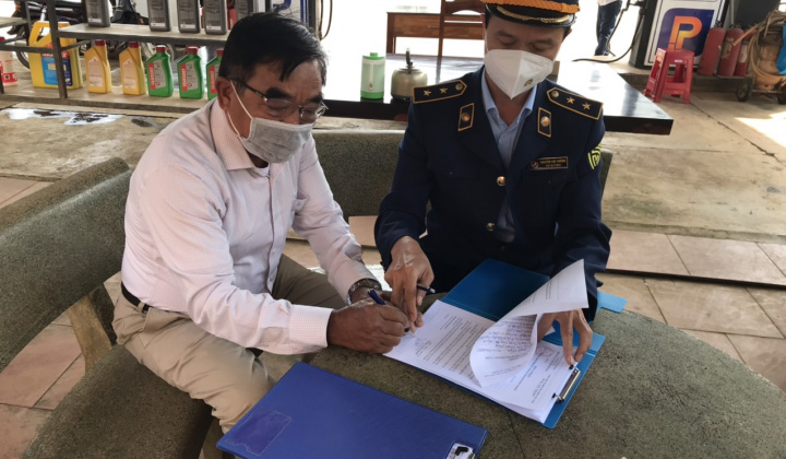 Xử phạt 164,5 triệu đồng đối với 7 cơ sở kinh doanh xăng dầu vi phạm tại Đắk Lắk