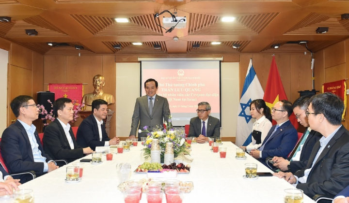 Hợp tác kinh tế Việt Nam - Israel ghi nhận nhiều bước phát triển tốt đẹp