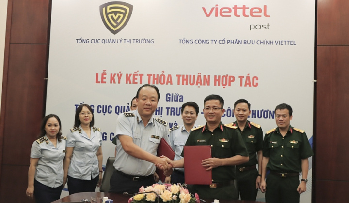 Tổng cục QLTT - Viettel Post ký hợp tác ngăn chặn hàng giả, hàng lậu qua đường bưu chính