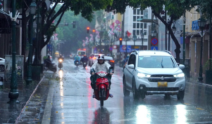 Thời tiết hôm nay 28/7: Hà Nội chiều tối có mưa, nhiệt độ cao nhất 35 độ