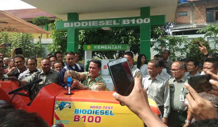 Indonesia sẽ tăng cường sử dụng dầu cọ để sản xuất xăng sinh học