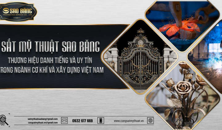 Sắt Mỹ Thuật Sao Băng: 15 năm chinh phục và định hình thương hiệu