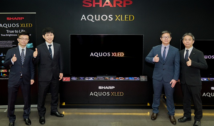 Sharp ra mắt TV AQUOS XLED cao cấp tại Việt Nam