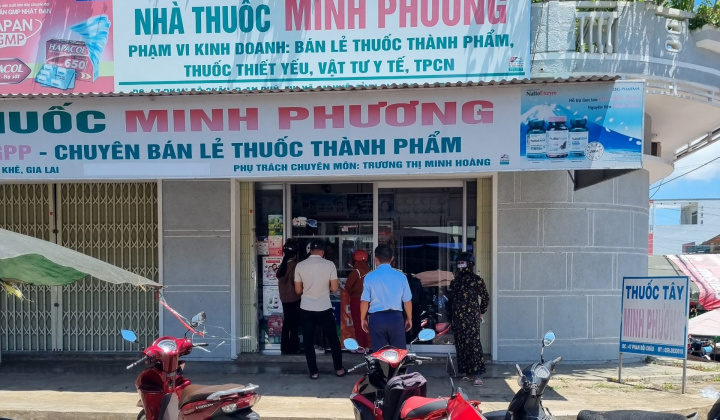 Gia Lai xử phạt 24 điểm kinh doanh thuốc tân dược vi phạm