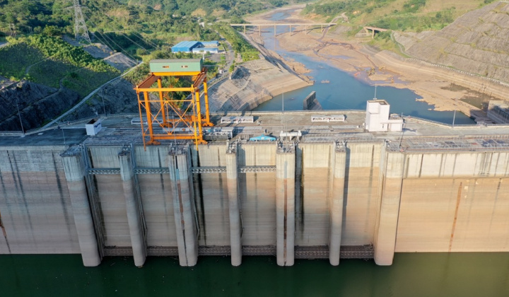 Mực nước hồ thủy điện ngày 9/8: Hồ Lai Châu xả tràn 1.611 m3/s để giữ mực nước trước lũ