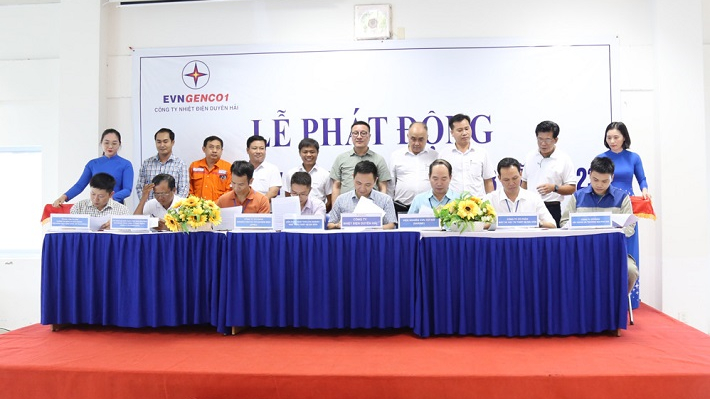 Nhà máy Nhiệt điện Duyên Hải 3: Phát động thi đua hoàn thành đại tu Tổ máy số 2