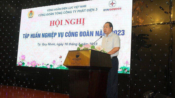 Tổng Công ty Phát điện 3 tập huấn nâng cao nghiệp vụ Công đoàn