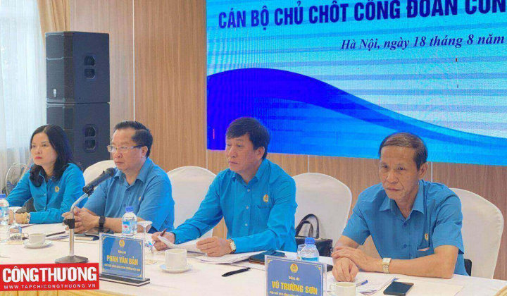 Công đoàn Công Thương họp bàn về Đề án nhân sự cho Đại hội IV