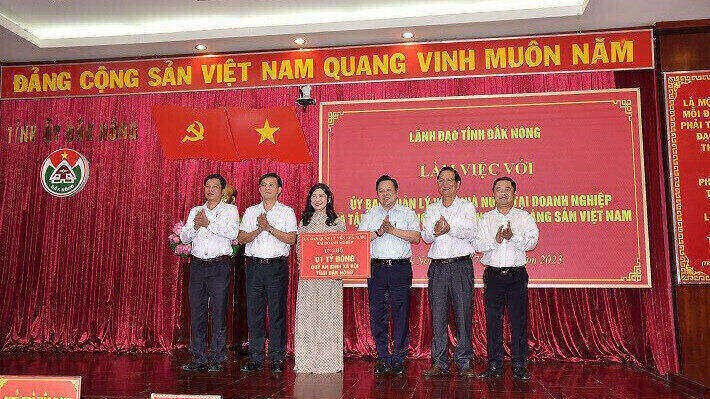 Đắk Nông thúc đẩy động lực phát triển công nghiệp bô xít