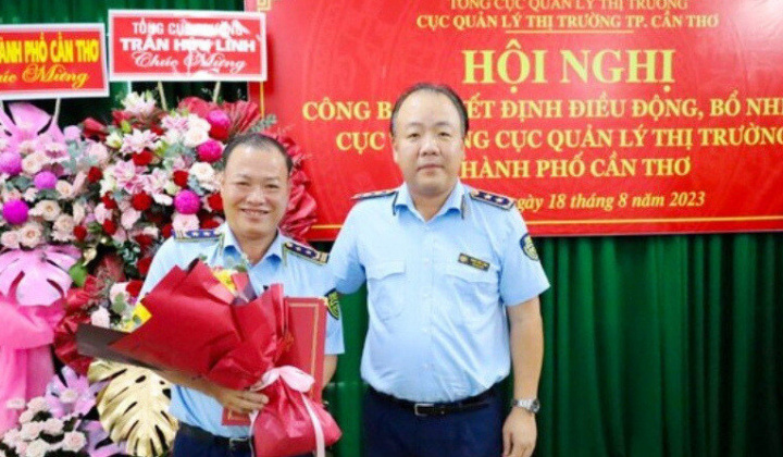 Bổ nhiệm Cục trưởng Cục Quản lý thị trường Cần Thơ