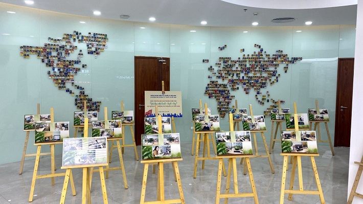 Ấn tượng “Góc làm việc Xanh - Sạch - Đẹp” của Chi đoàn Văn phòng Vinataba