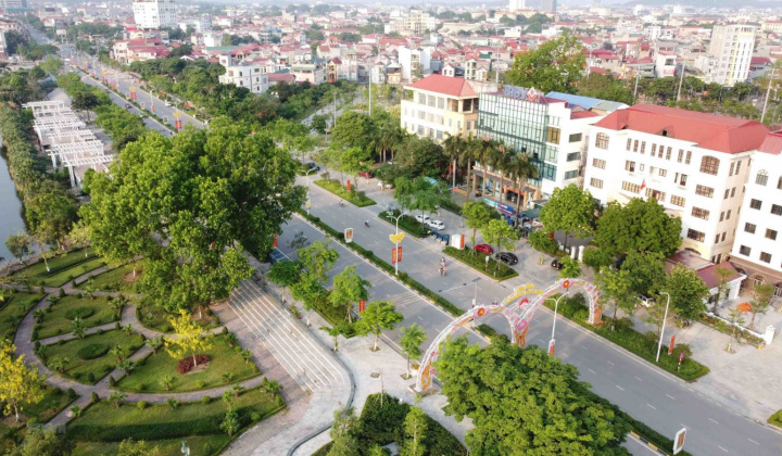 Vĩnh Phúc thực hiện mục tiêu xanh hóa không gian đô thị